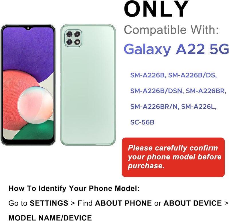 MAXSHARKS New Upgraded Battery for Galaxy A22 5G, Scud-WT-W1 Replacement Battery Compatible with Samsung Galaxy A22 5G, with Repair Tools & Instruction - Image 2